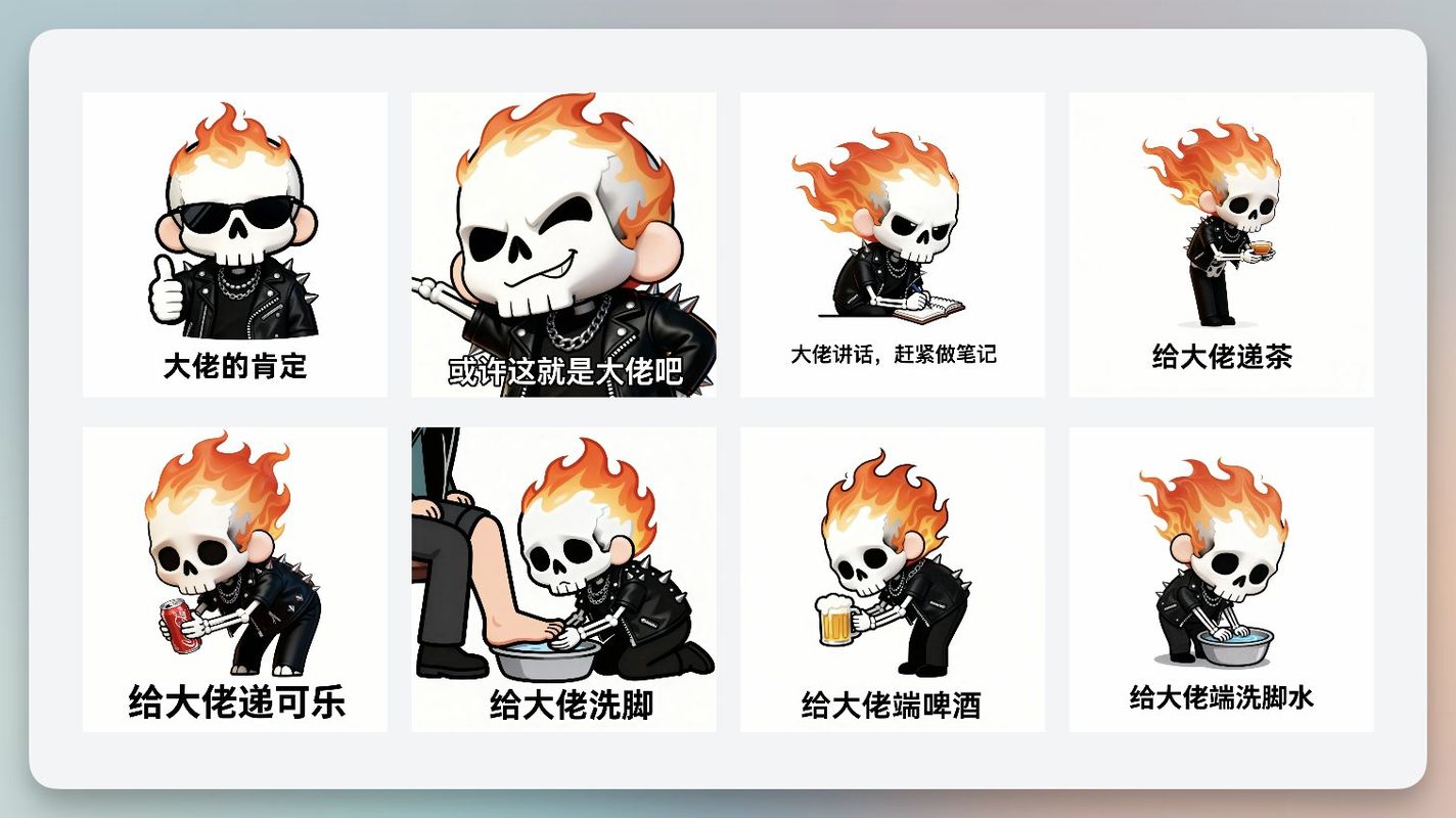 Custom character emoji generation